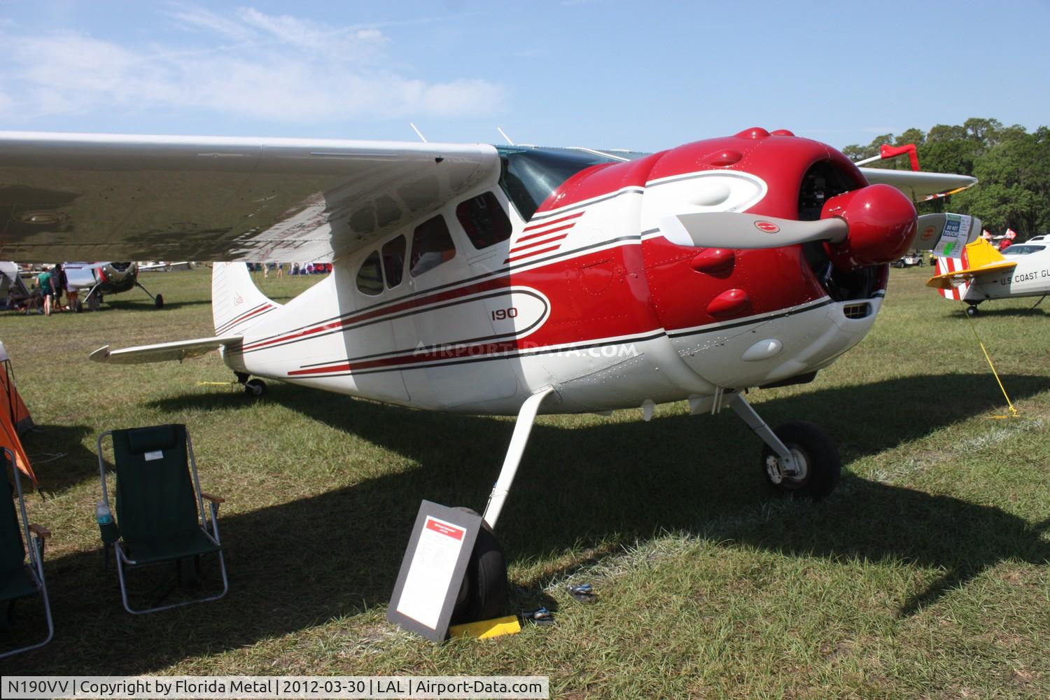 N190VV, 1951 Cessna 190 C/N 7649, Cessna 190