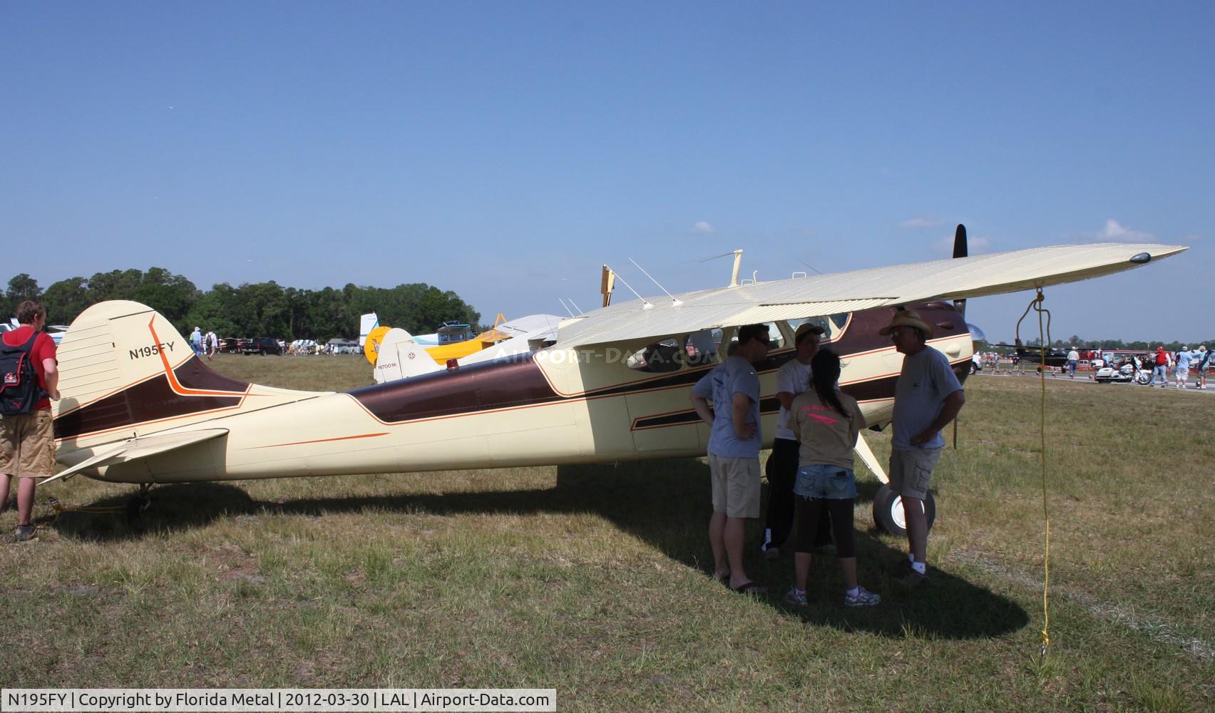 N195FY, 1953 Cessna 195A C/N 16050, Cessna 195A
