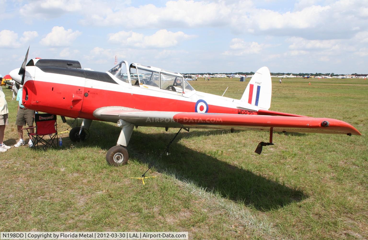 N198DD, 1952 De Havilland DHC-1 Chipmunk T.10 C/N DH8660, Chipmunk