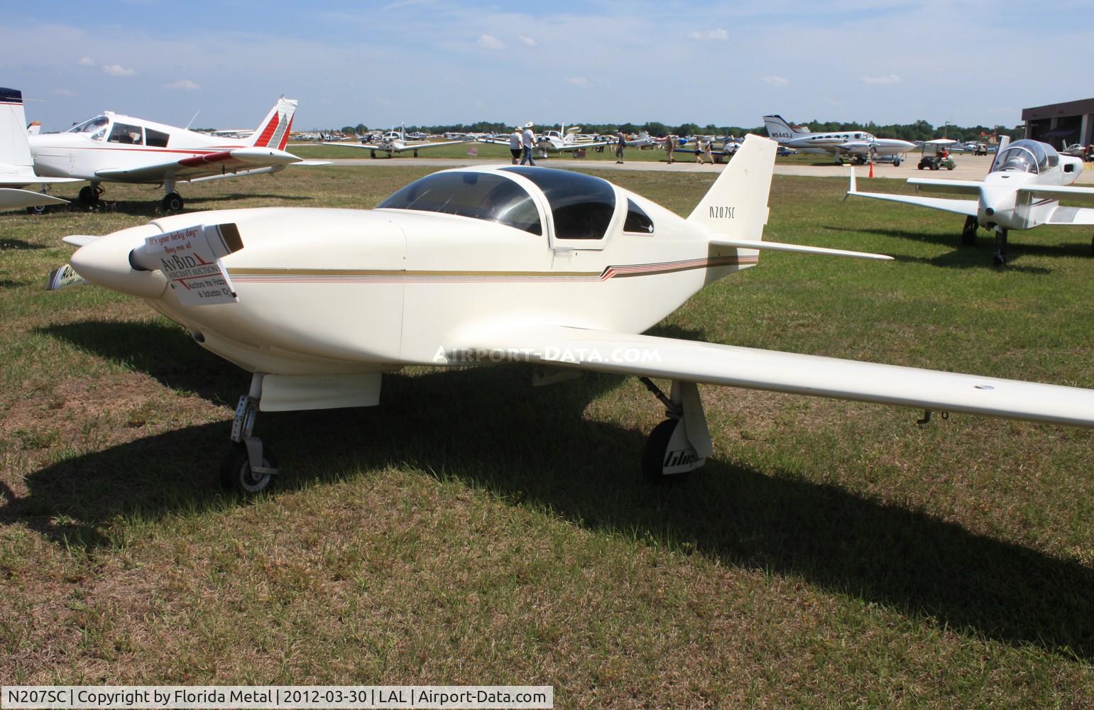 N207SC, 1985 Stoddard-Hamilton Glasair SH-2 C/N 207, Glasair SH-2