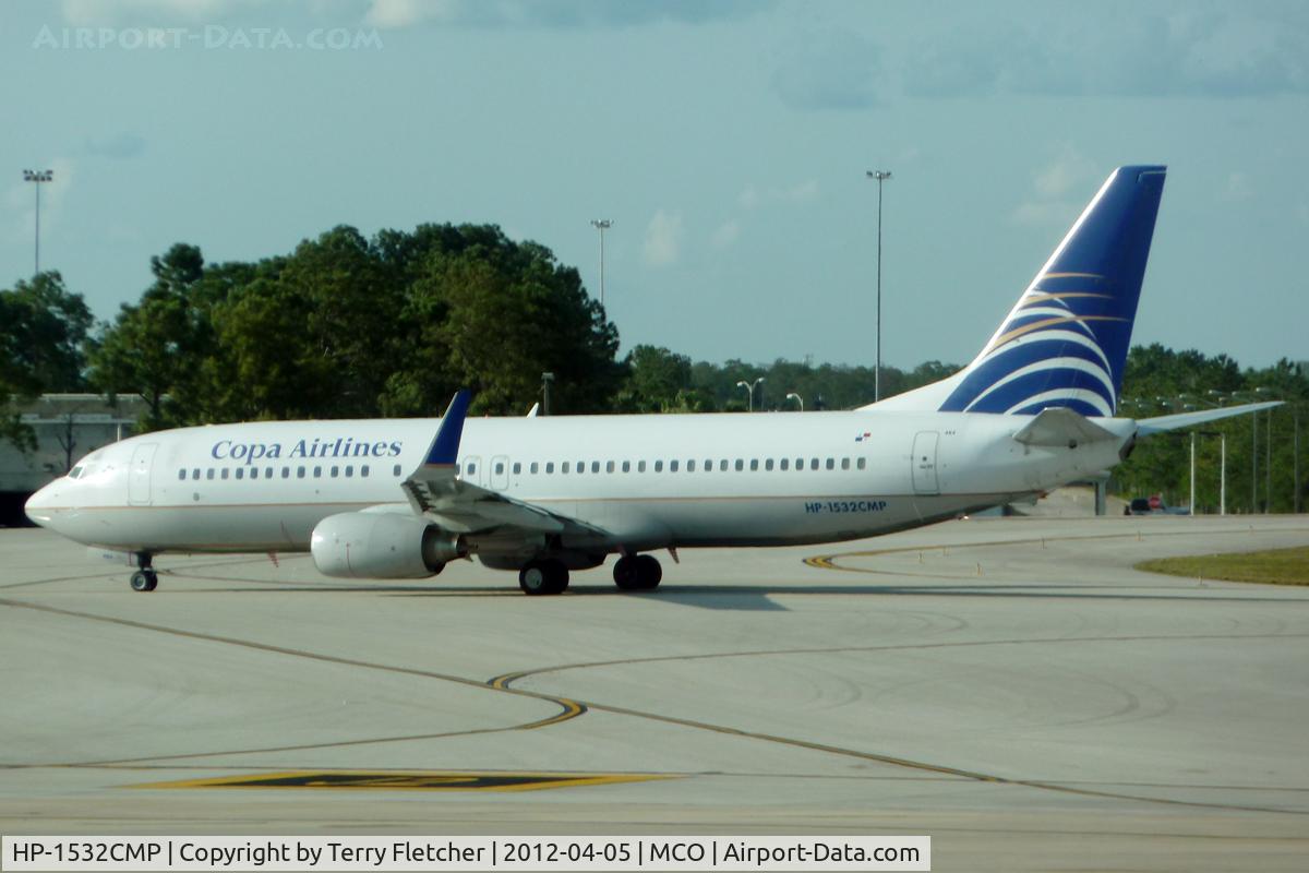 HP-1532CMP, 2007 Boeing 737-8V3 C/N 35068, At Orlando International , Florida