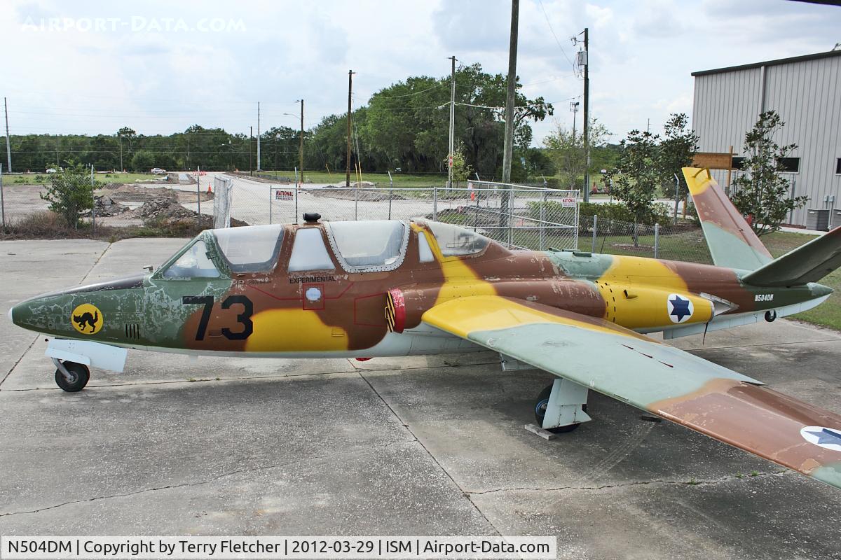 N504DM, 1966 Fouga (Valmet) CM-170R Magister C/N FM-73, At Kissimmee Gateway Airport, Florida
