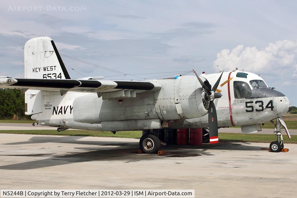 N5244B, 1957 Grumman US-2B Tracker (G89) C/N 443, At Kissimmee Gateway Airport, Florida