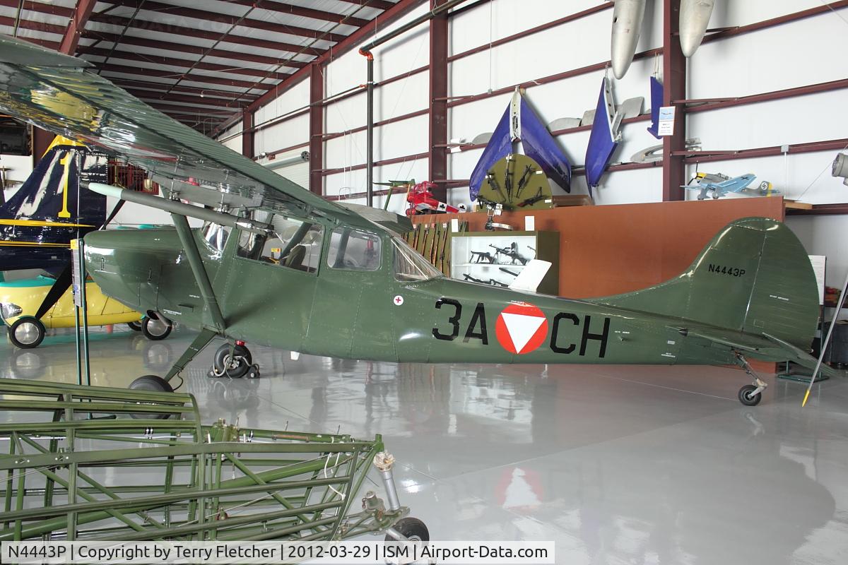 N4443P, 1951 Cessna L-19 O-1 Bird Dog C/N 23079, At Kissimmee Gateway Airport, Florida