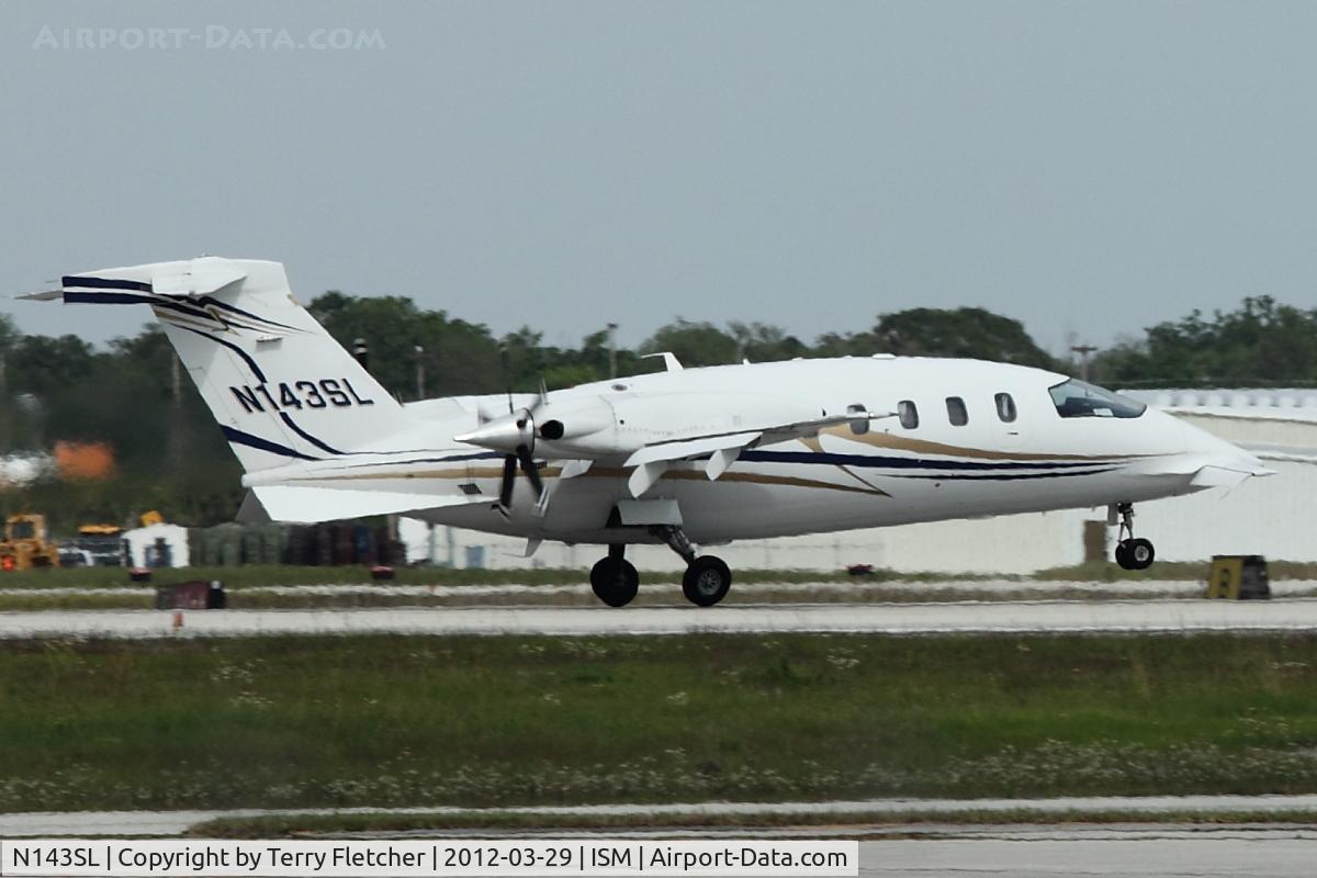 N143SL, 2005 Piaggio P-180 Avanti II C/N 1109, At Kissimmee Gateway Airport, Florida