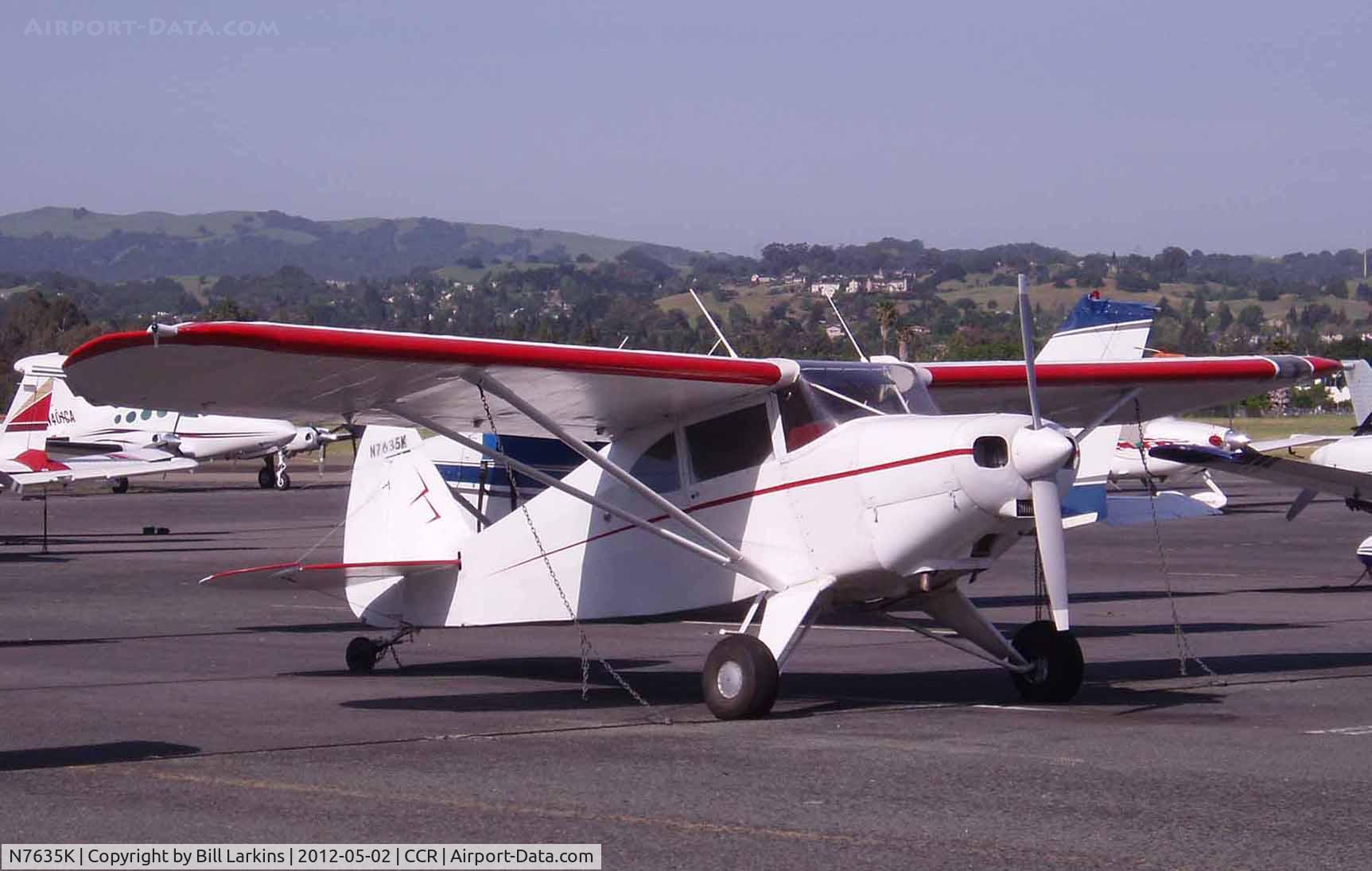 N7635K, 1950 Piper PA-20 Pacer C/N 20-454, Visitor