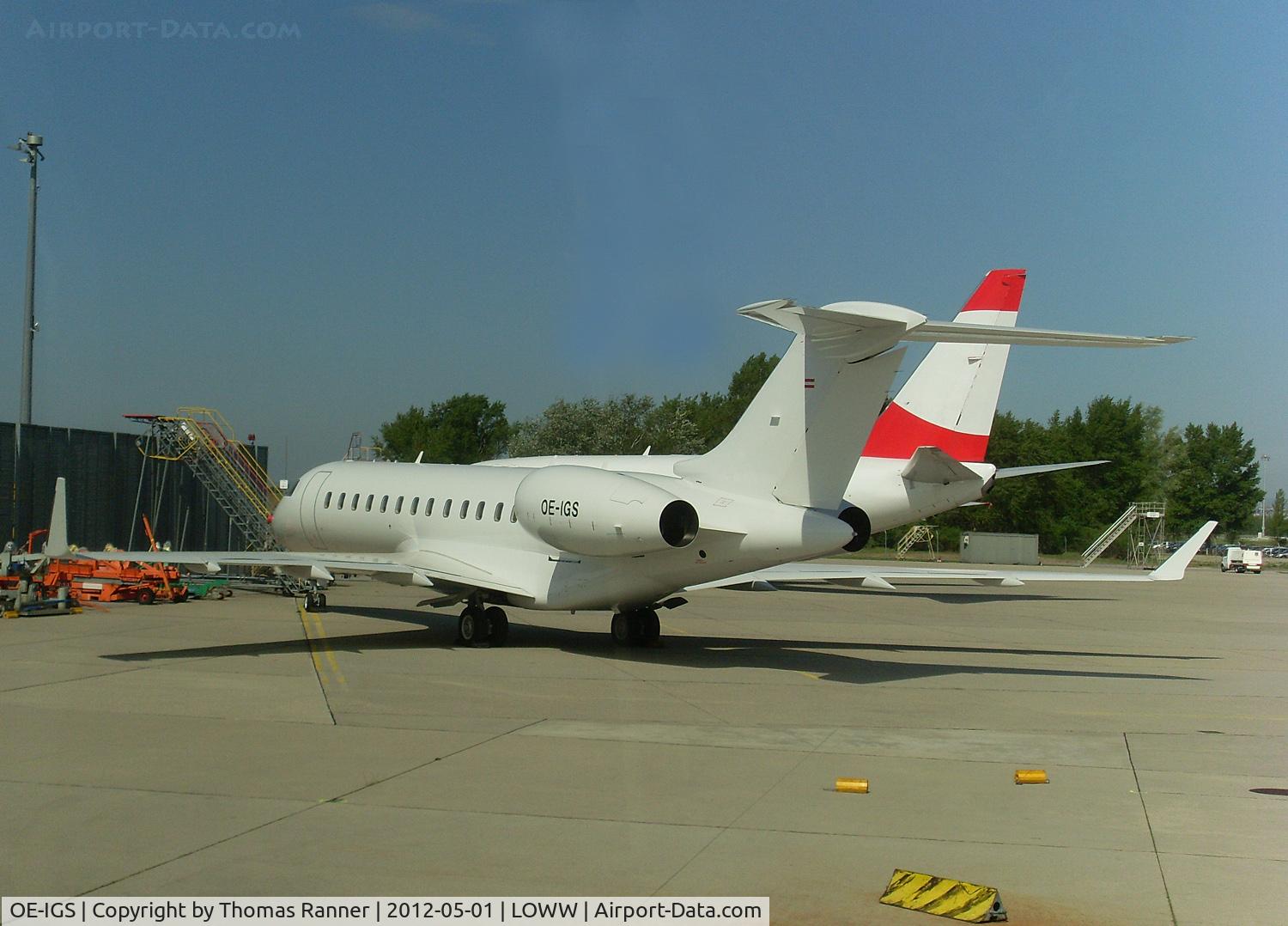 OE-IGS, 2010 Bombardier BD-700-1A10 Global Express C/N 9044, Bombadier BD-700