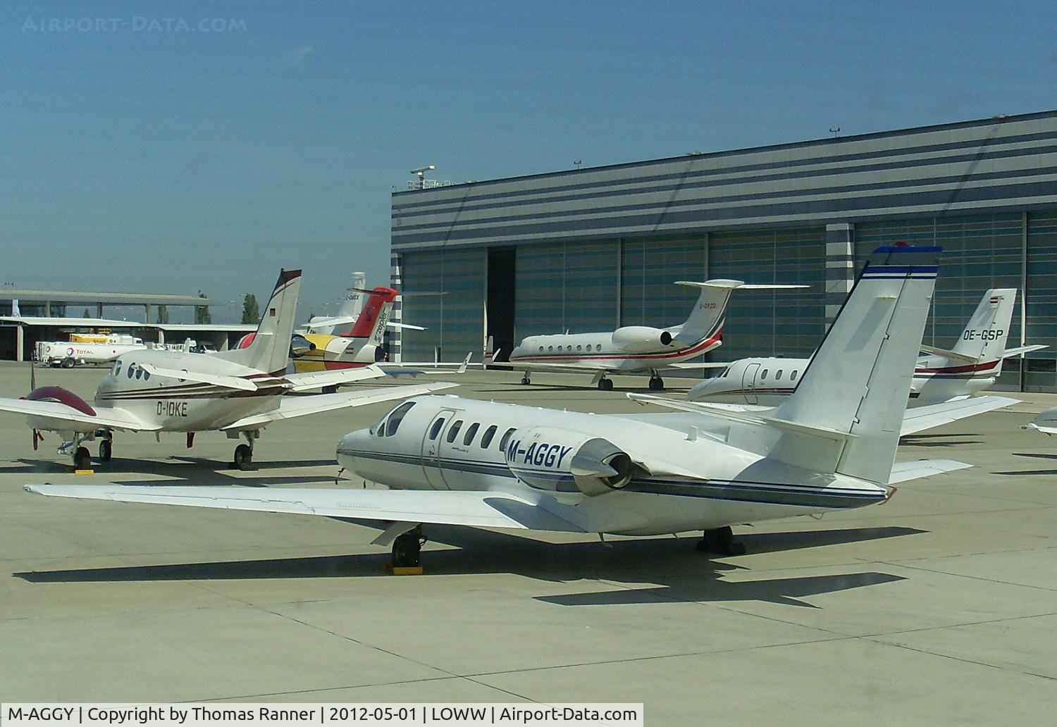 M-AGGY, 1991 Cessna 550 Citation II C/N 550-0690, Private Cessna 550