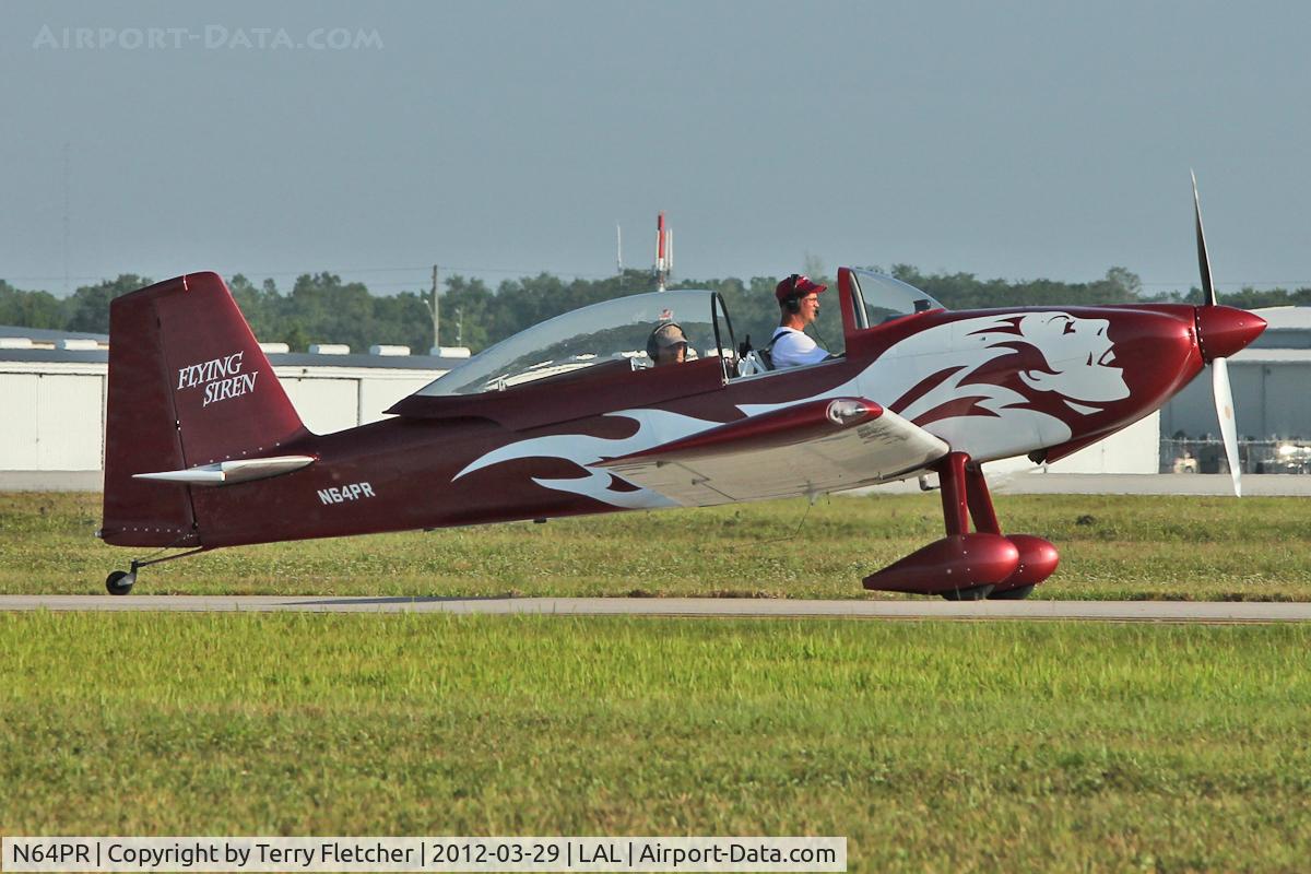 N64PR, 2007 Van's RV-8 C/N 82263, At 2012 Sun N Fun , Lakeland , Florida
