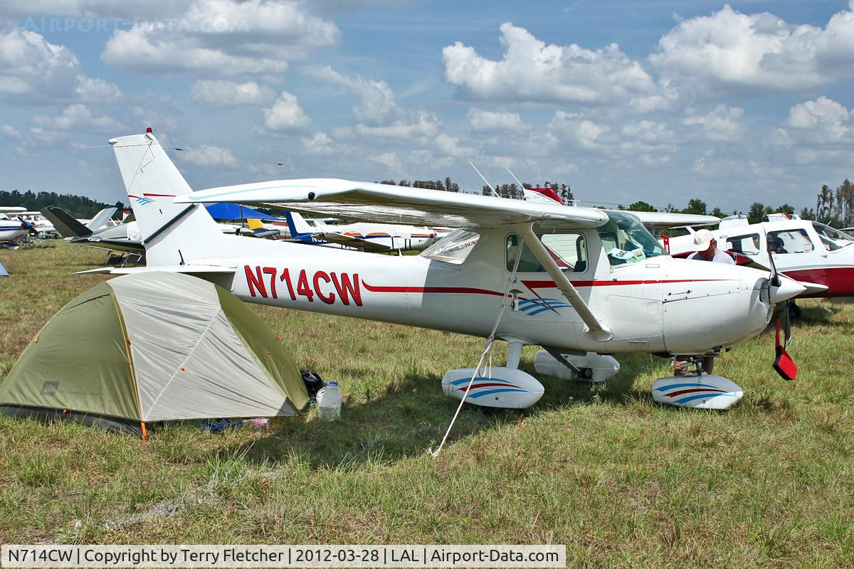N714CW, 1976 Cessna 150M C/N 15079083, At 2012 Sun N Fun , Lakeland , Florida