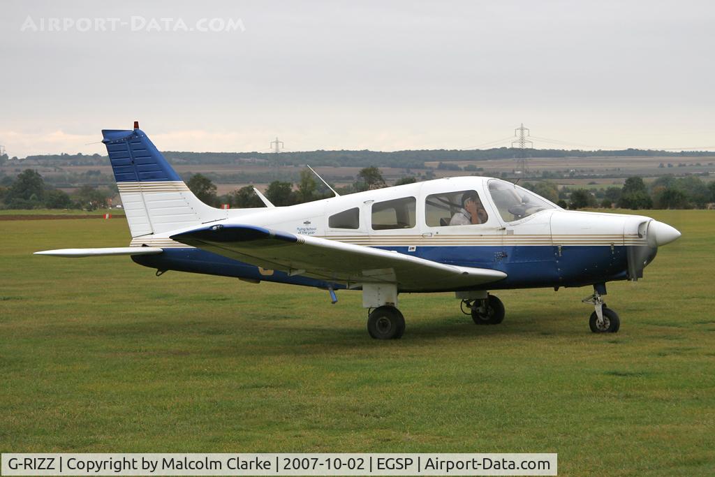 G-RIZZ, 1978 Piper PA-28-161 Cherokee Warrior II C/N 28-7816494, Piper PA-28-161 Warrior II, Sibson Airfield, Peterborough, October 2007.