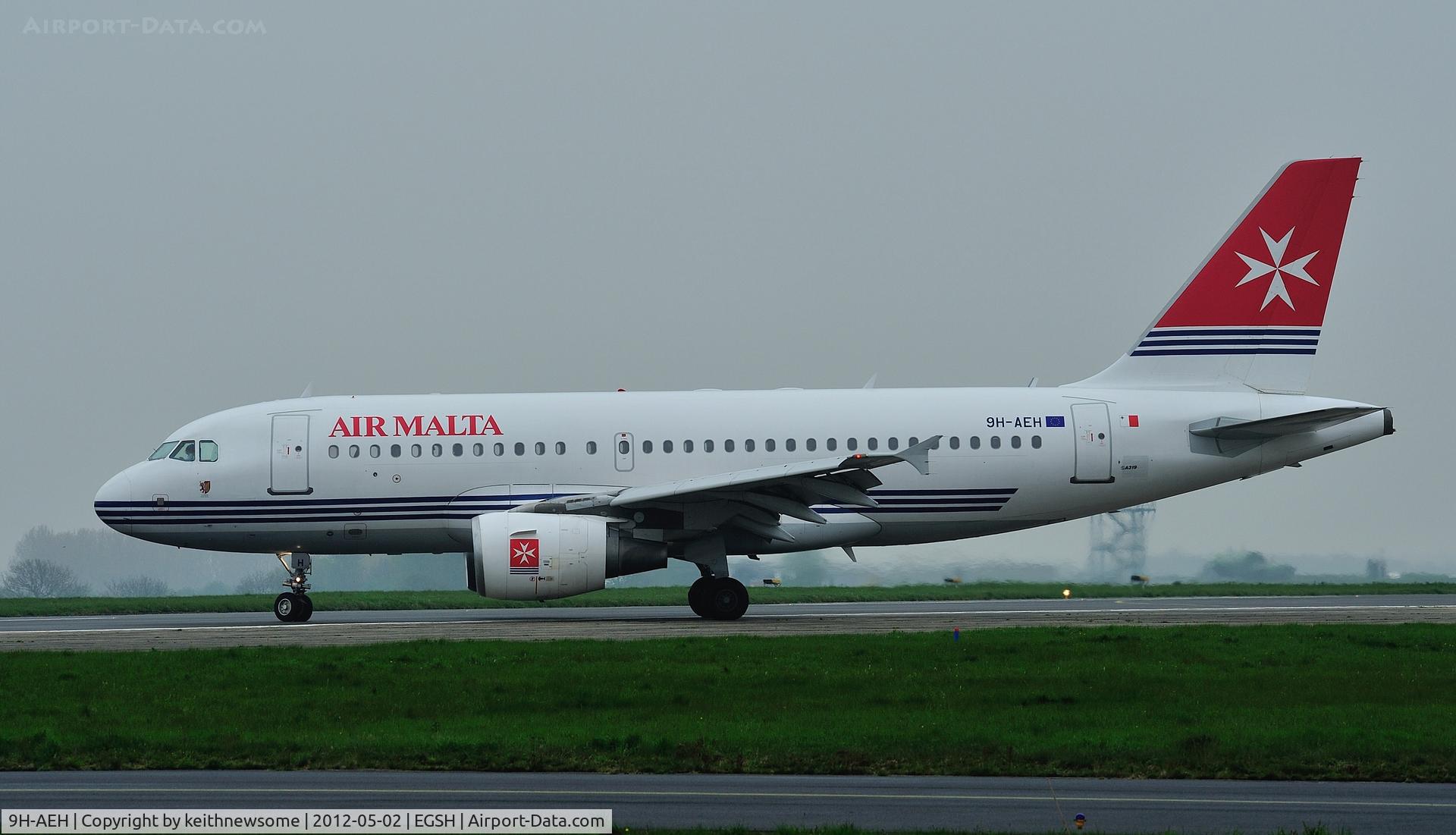 9H-AEH, 2004 Airbus A319-111 C/N 2122, First visit of the 2012 season !