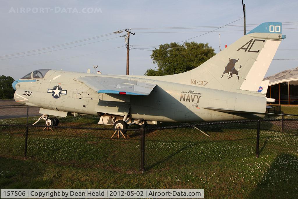 157506, LTV A-7E Corsair II C/N E-223, Air Power Park (Hampton, VA) - The markings shown on this aircraft are those of VFA-37 
