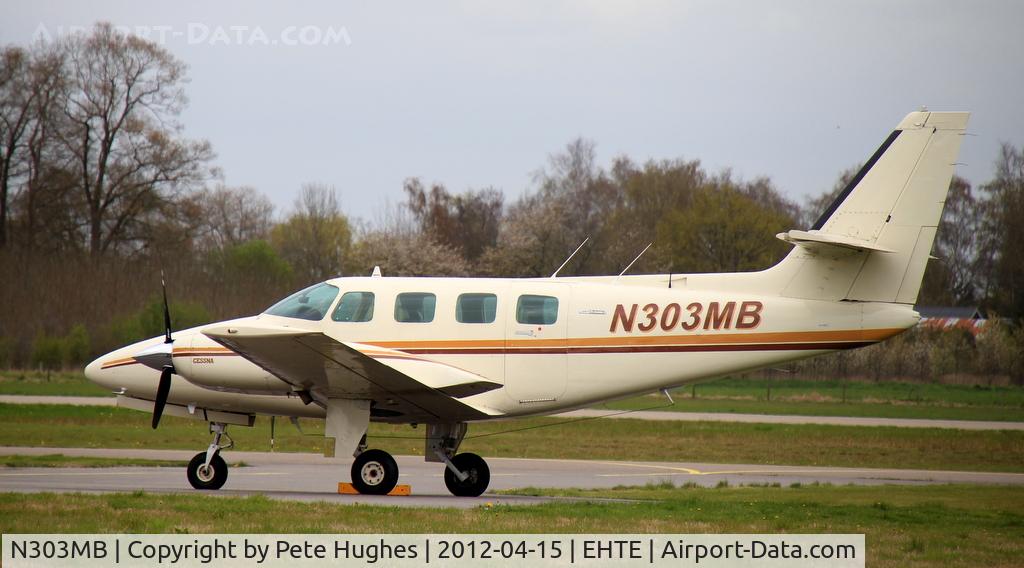 N303MB, 1982 Cessna T303 Crusader C/N T30300157, N303MB Crusader at Teuge, Netherlands