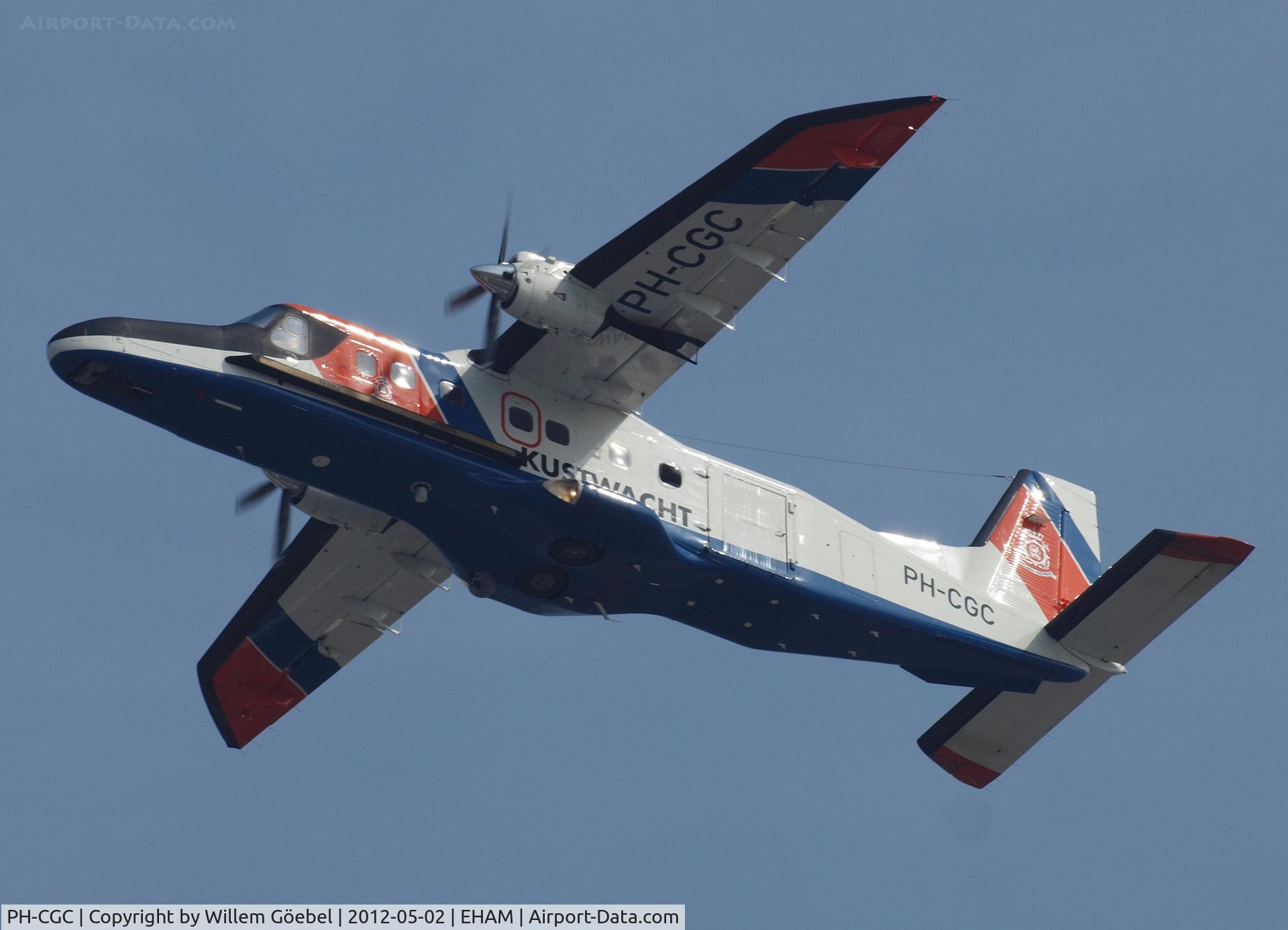 PH-CGC, 1990 Dornier 228-212 C/N 8183, Fly over on Schiphol Airport
