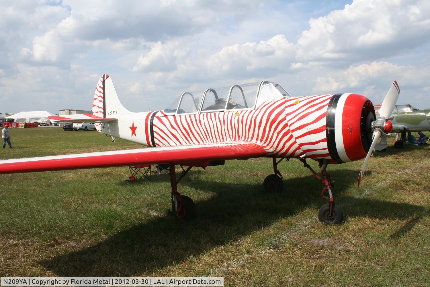 N209YA, 1987 Yakovlev Yak-52 C/N 878009, Yak 52