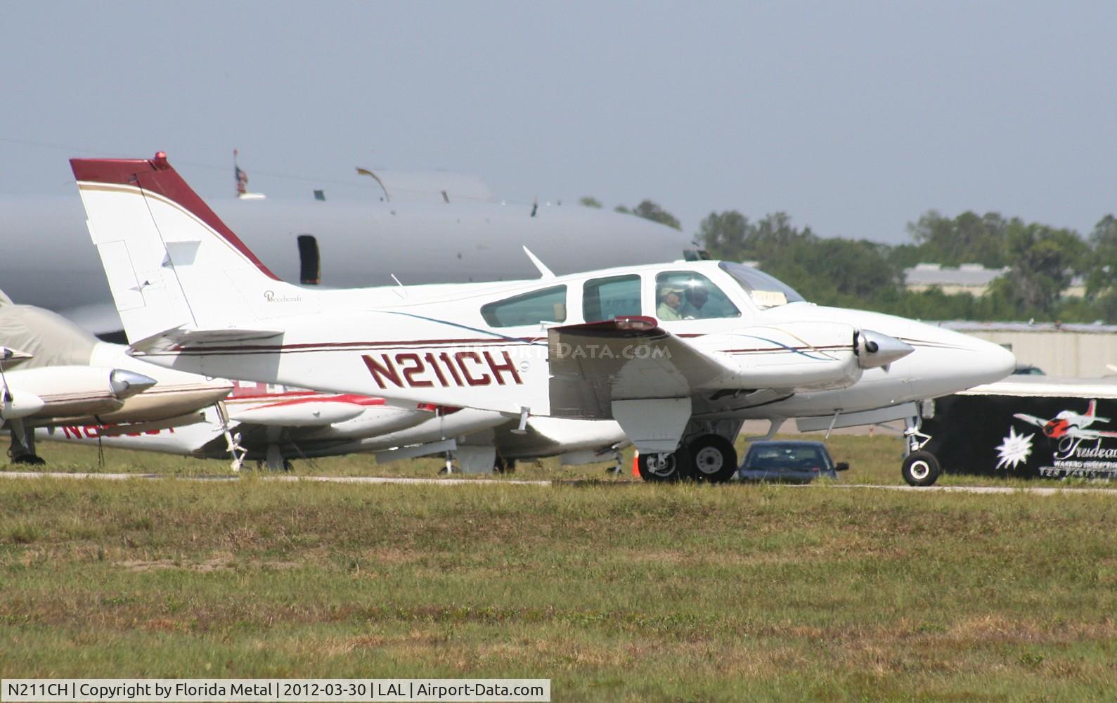N211CH, 1980 Beech 95-B55 (T42A) Baron C/N TC-2279, Beech 55 Baron