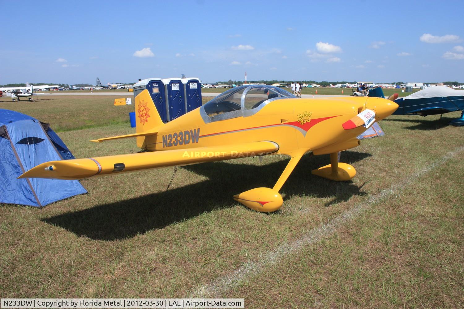 N233DW, 2005 Vans RV-6 C/N 25361, Vans RV-6