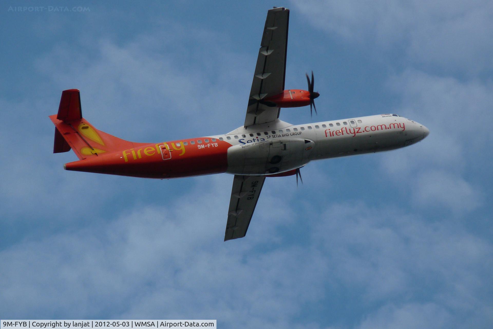 9M-FYB, 2008 ATR 72-212A C/N 814, V2... FL15