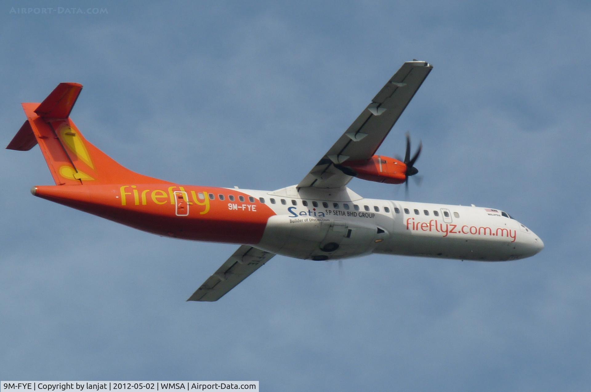9M-FYE, 2008 ATR 72-212A C/N 840, Crop shot