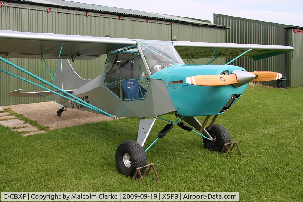 G-CBXF, 2002 Easy Raider J2.2(2) C/N BMAA/HB/196, Easy Raider J2.2.2, Fishburn Airfield, September 2009.