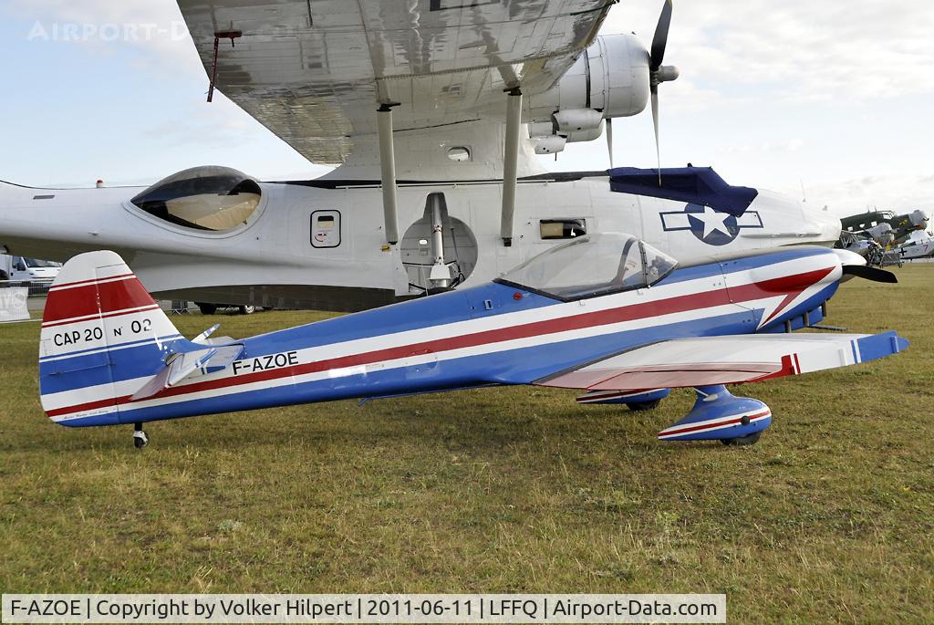 F-AZOE, Mudry CAP-20E C/N 02, aat La Ferté-Alais