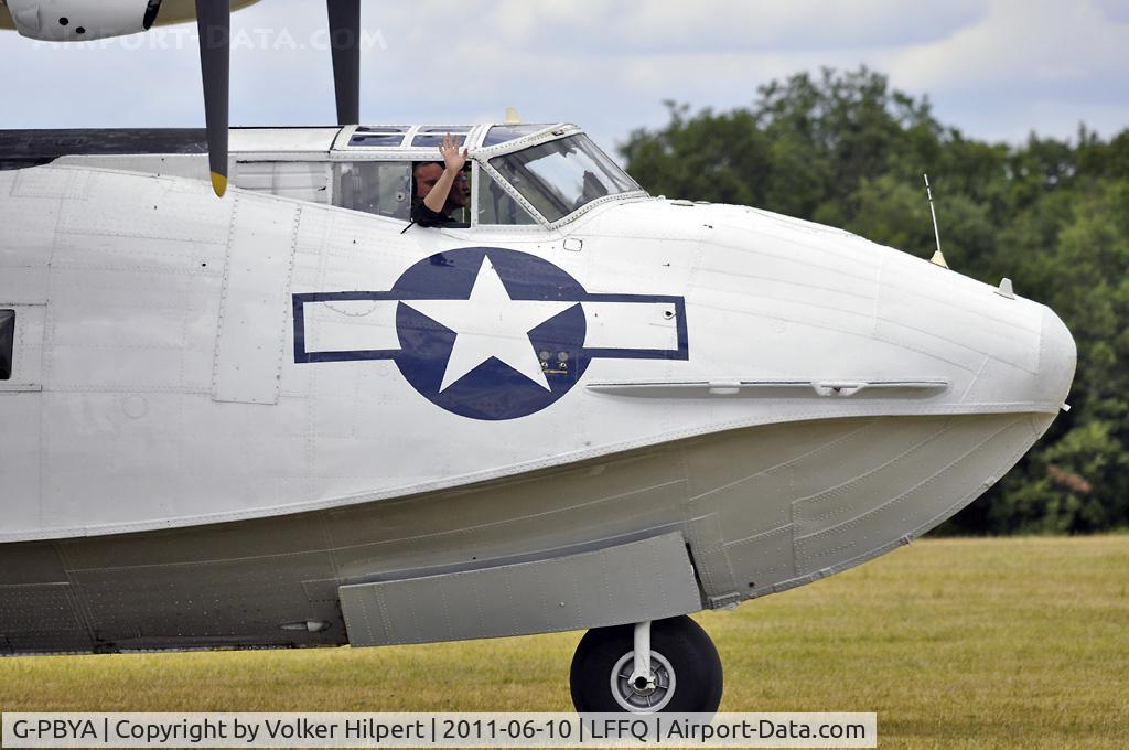 G-PBYA, 1944 Consolidated (Canadian Vickers) PBV-1A Canso A C/N CV-283, nose view