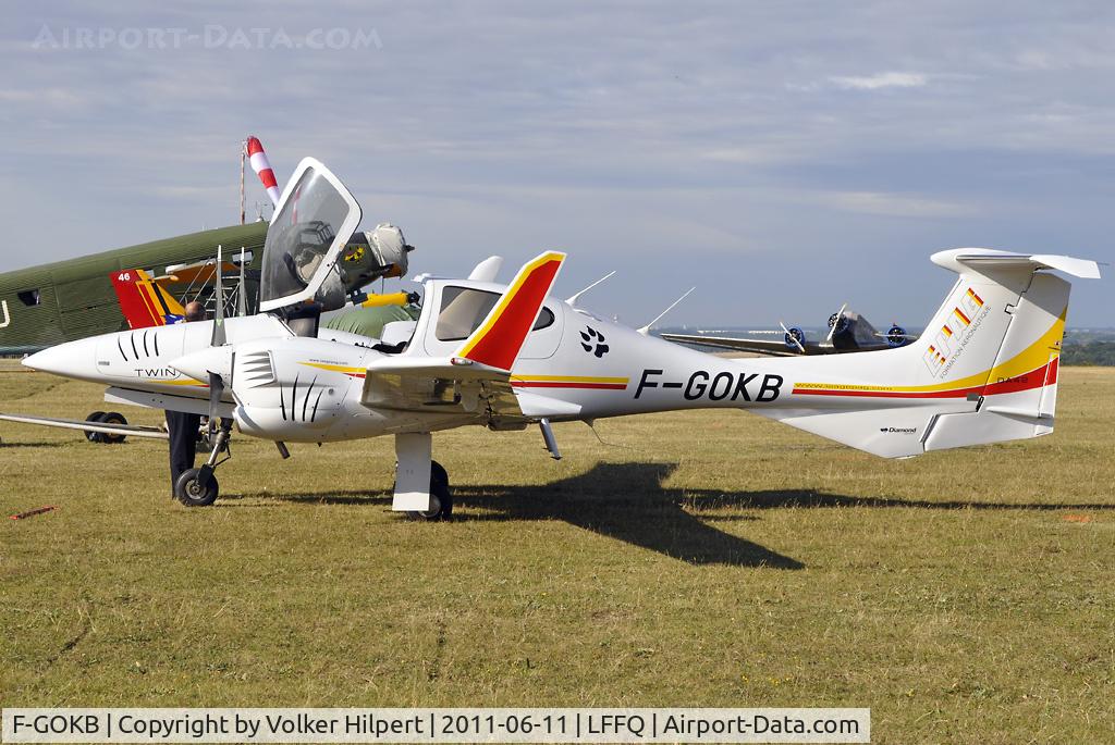 F-GOKB, 2006 Diamond DA-42 Twin Star C/N 42.074, at la Ferté-Alais