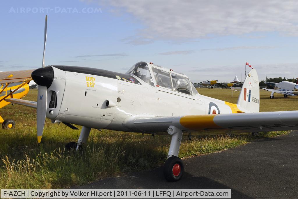 F-AZCH, De Havilland DHC-1 Chipmunk 22 C/N C1/0702, at la Ferté-Alais