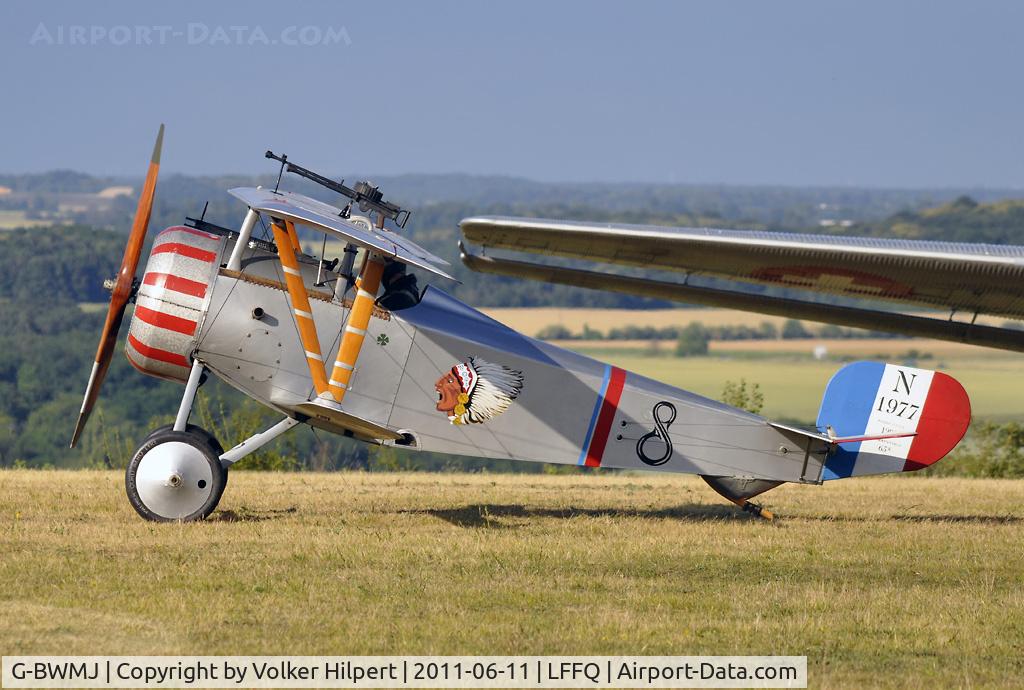 G-BWMJ, 1981 Nieuport 17 Scout Replica C/N PFA 121-12351, Nieuport Scout