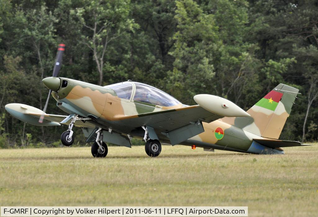 F-GMRF, SIAI-Marchetti SF-260WL Warrior C/N 426, tail strike