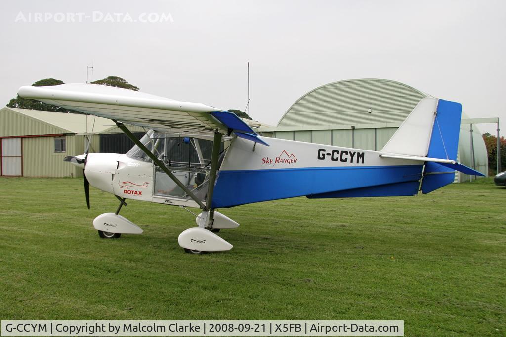 G-CCYM, 2004 Best Off Skyranger 912(2) C/N BMAA/HB/390, Skyranger 912-2, Fishburn Airfield, September 2008.
