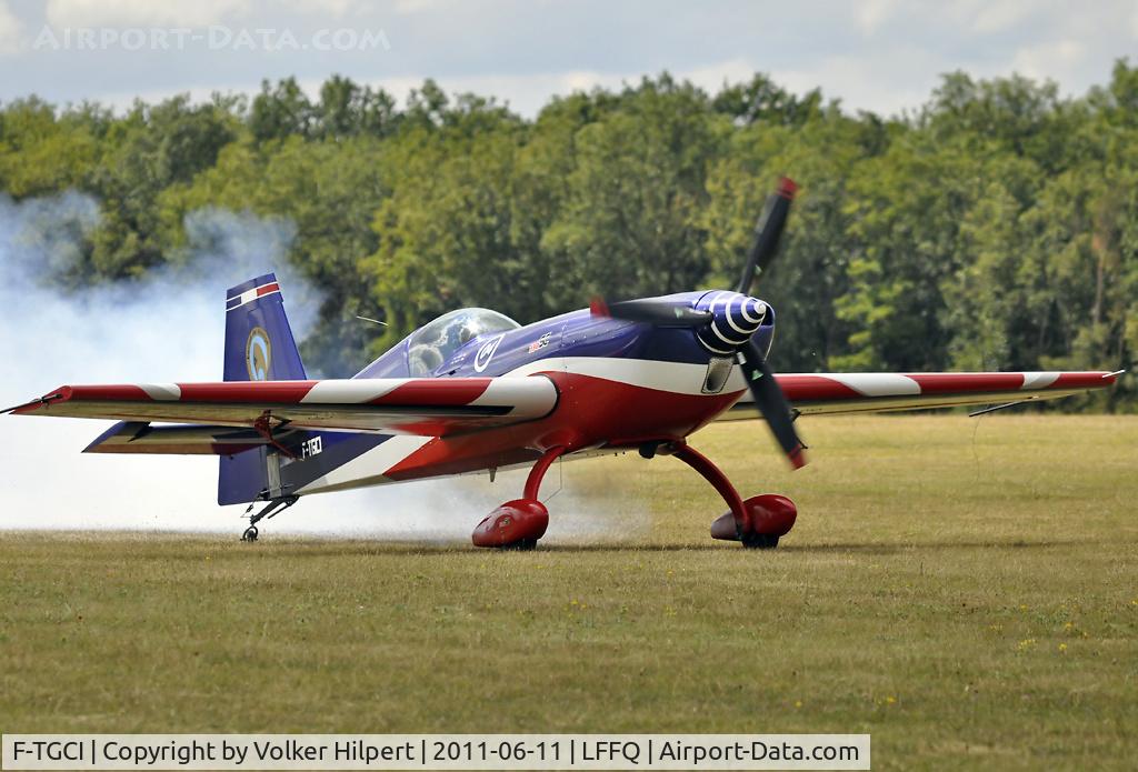 F-TGCI, Extra EA-330SC C/N 04, smoking performance
