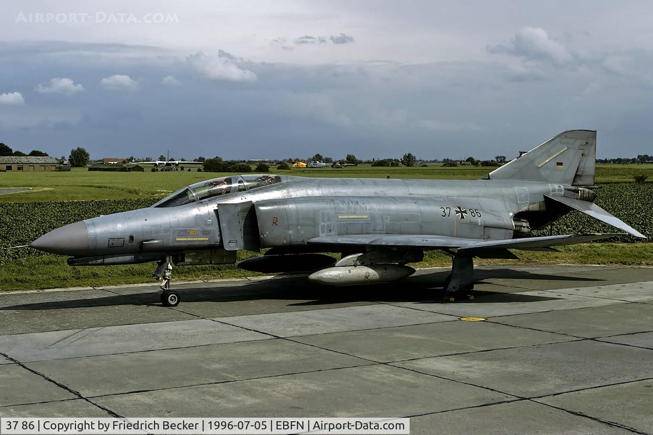 37 86, 1972 McDonnell Douglas F-4F Phantom II C/N 4563, static display
