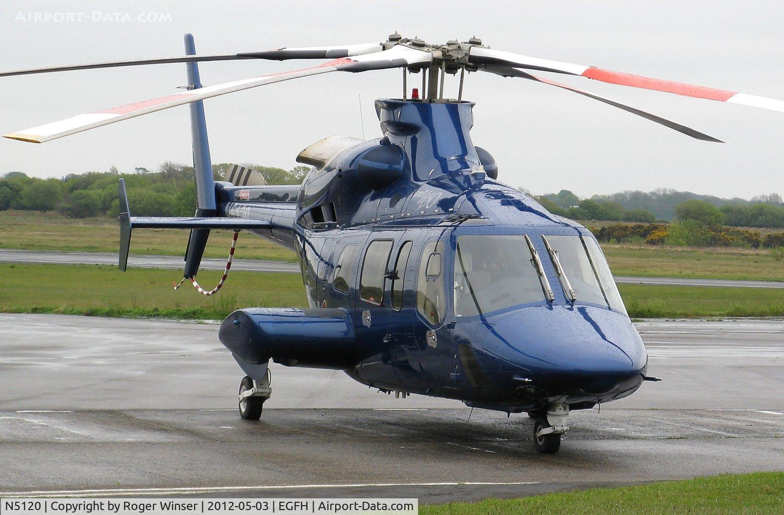 N5120, 2002 Bell 430 C/N 49095, Visiting Bell 430 helicopter. Subsequently registered M-DWSF.