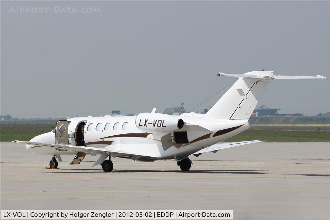 LX-VOL, 2007 Cessna 525A CitationJet CJ2+ C/N 525A-0341, All doors are open on a hot afternoon......