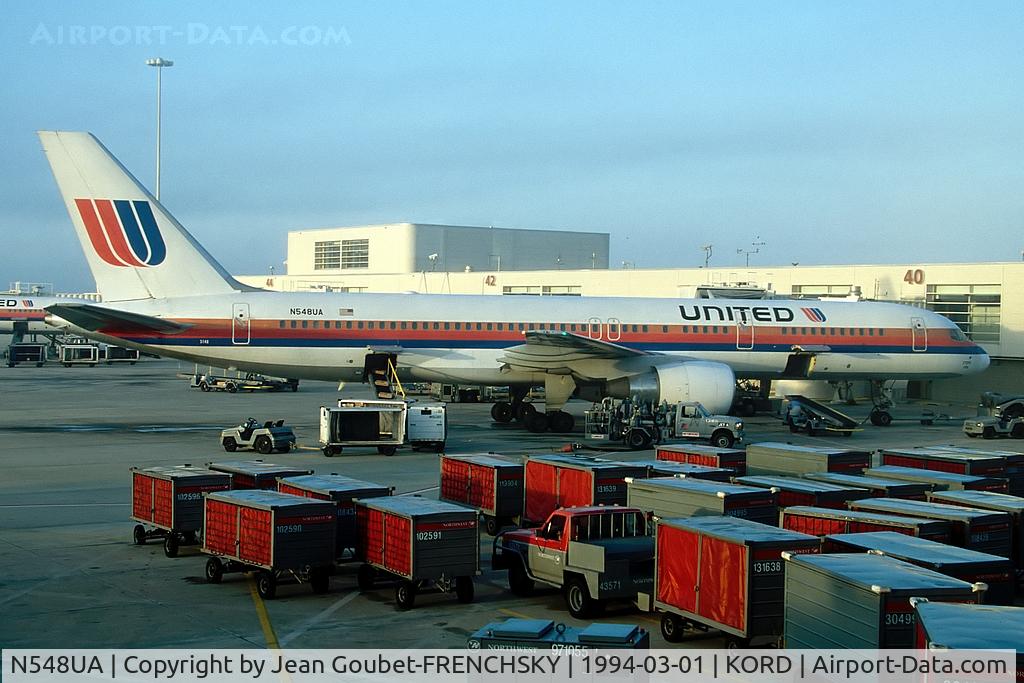 N548UA, 1992 Boeing 757-222 C/N 25396, to Orlando