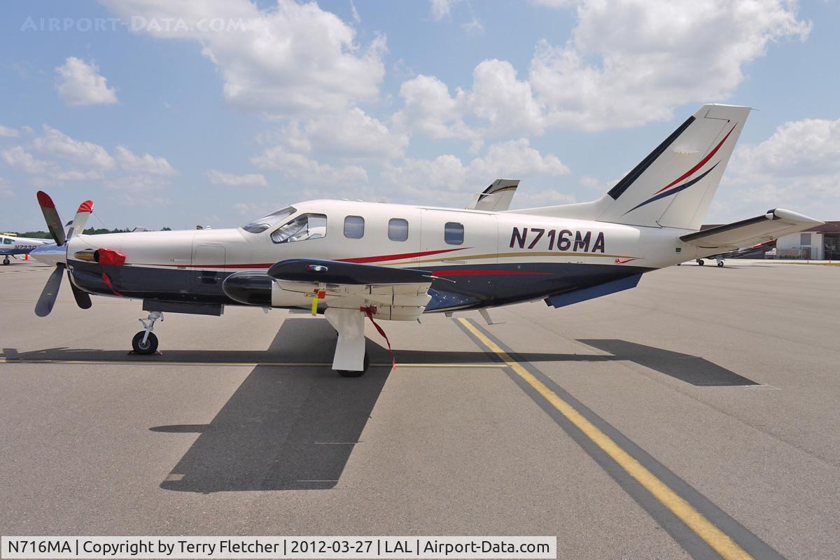 N716MA, 2004 Socata TBM-700 C/N 310, At 2012 Sun N Fun at Lakeland , Florida