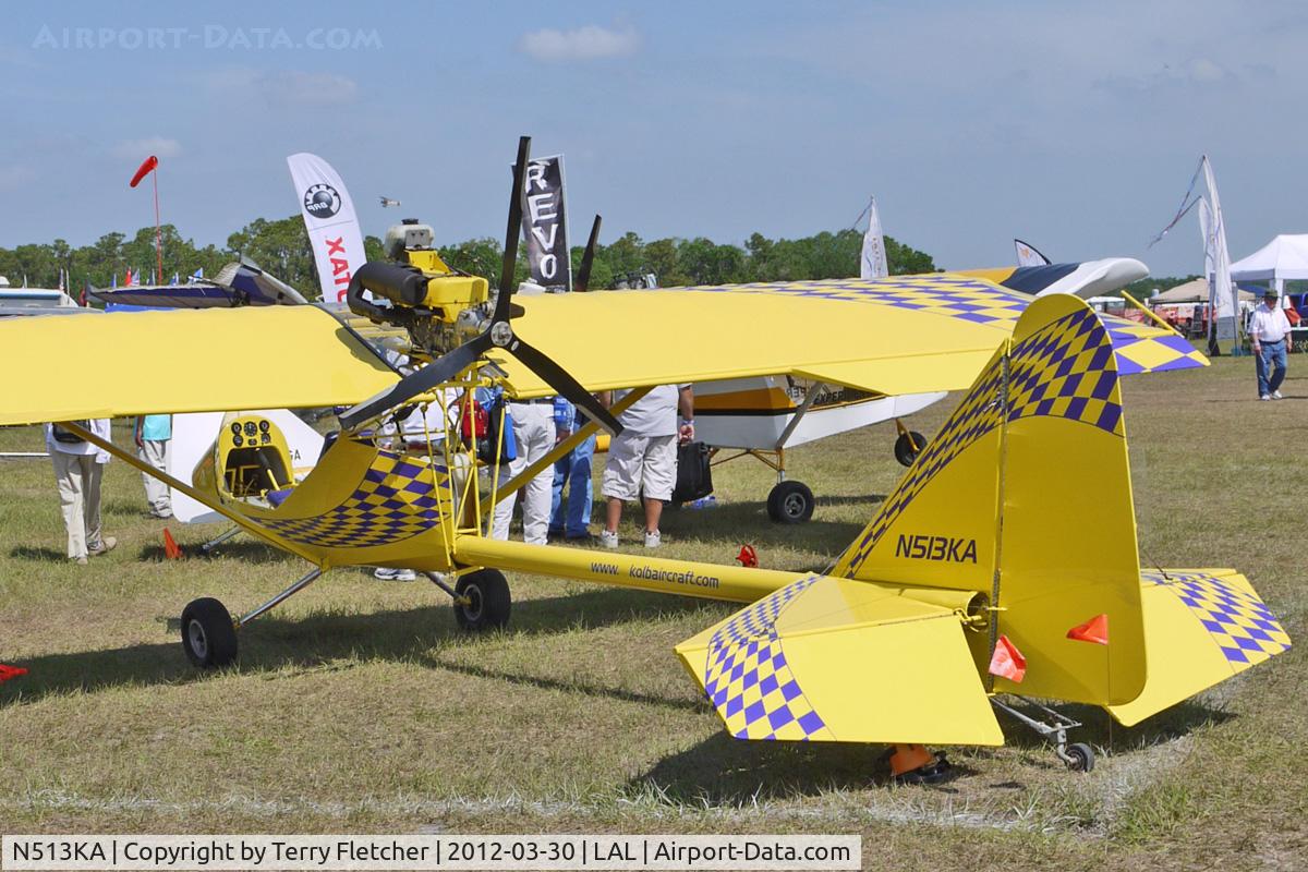 N513KA, 1999 Kolb Firestar C/N FS99-001, At 2012 Sun N Fun at Lakeland , Florida