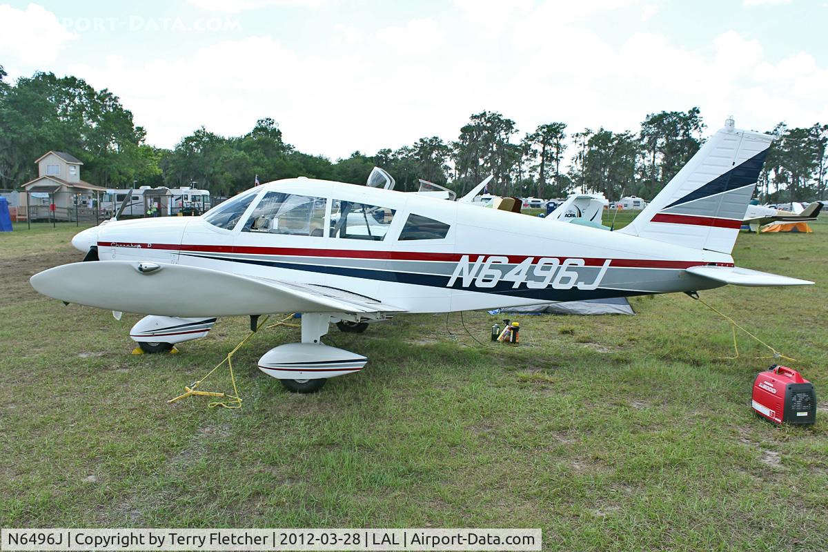 N6496J, 1968 Piper PA-28-180 Cherokee C/N 28-4928, At 2012 Sun N Fun at Lakeland , Florida