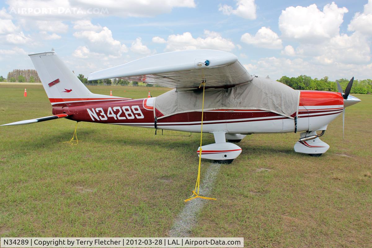 N34289, 1972 Cessna 177B Cardinal C/N 17701754, At 2012 Sun N Fun at Lakeland , Florida
