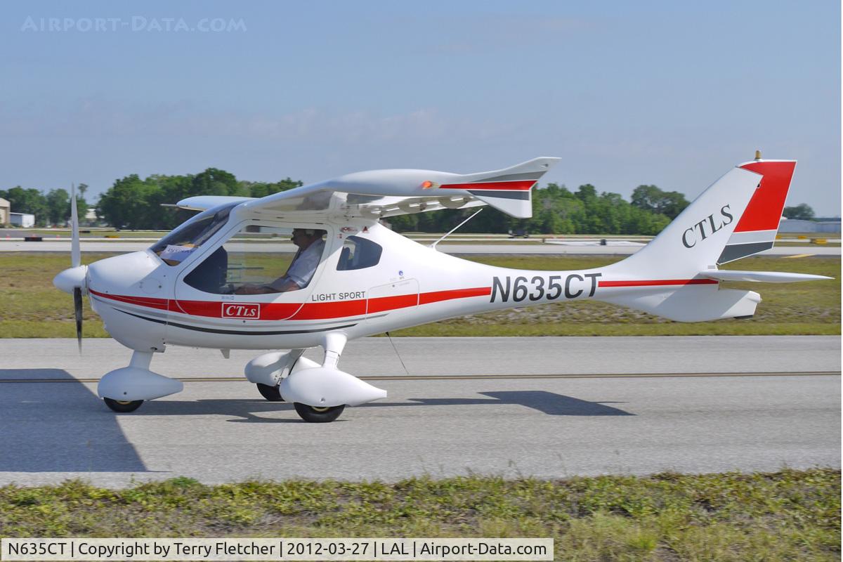 N635CT, 2008 Flight Design CTLS C/N F-08-05-14, At 2012 Sun N Fun at Lakeland , Florida