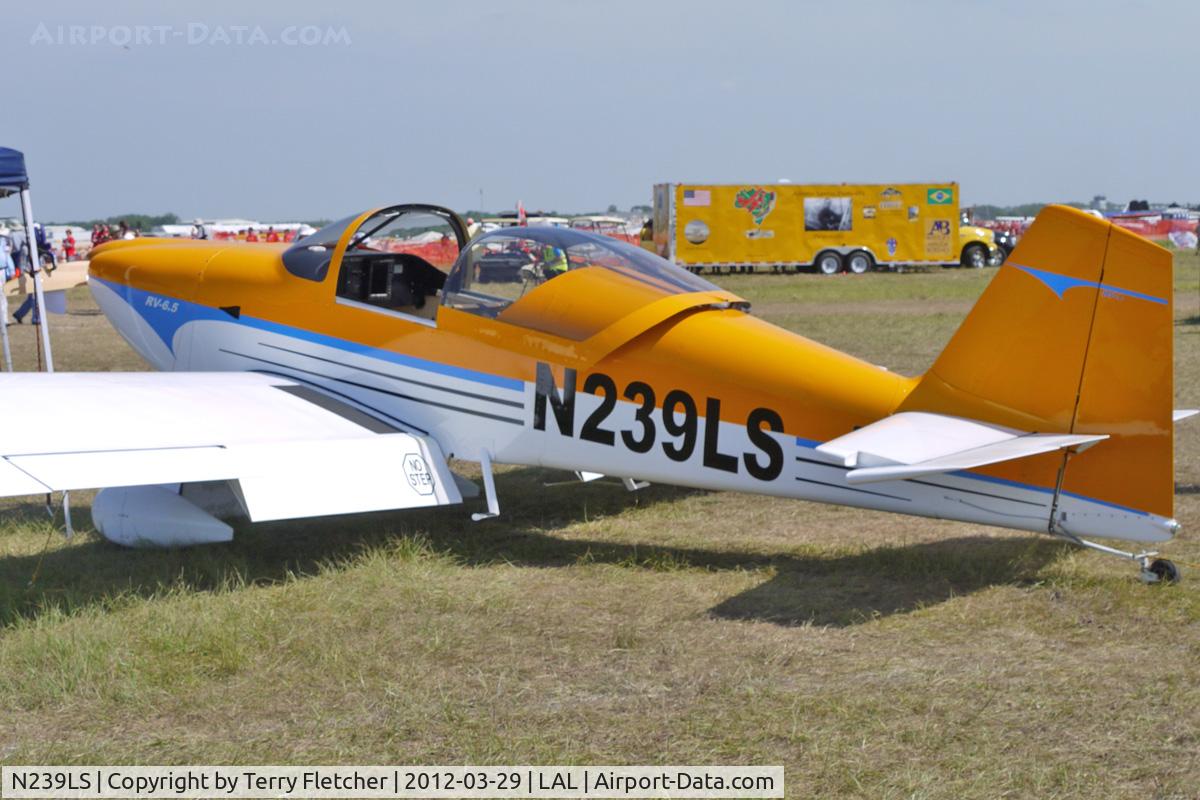 N239LS, 2012 Vans RV-6 C/N 25438, 25438