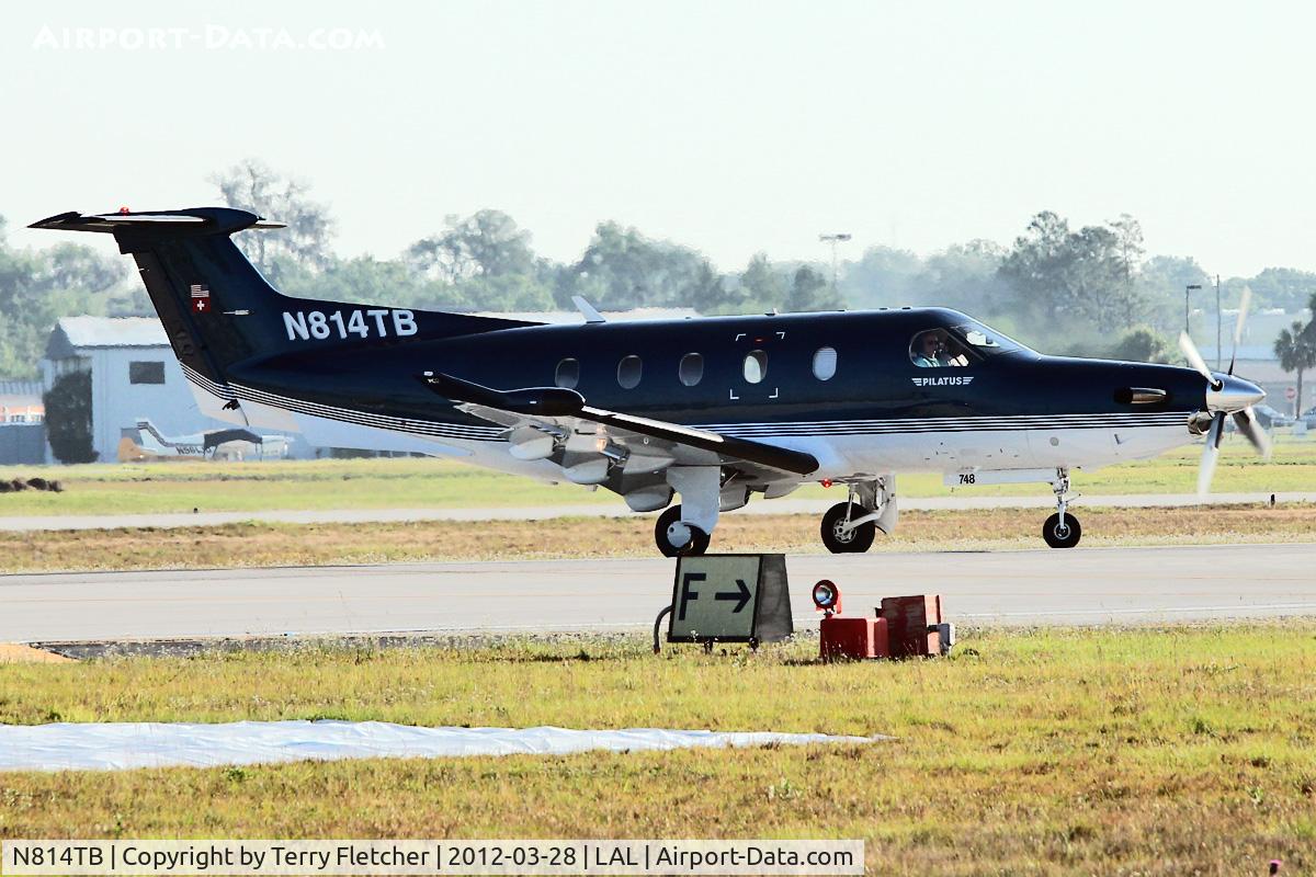 N814TB, 2006 Pilatus PC-12/47 C/N 748, At 2012 Sun N Fun