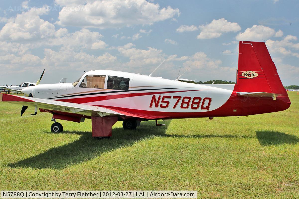 N5788Q, 1965 Mooney M20C Ranger C/N 3096, At 2012 Sun N Fun