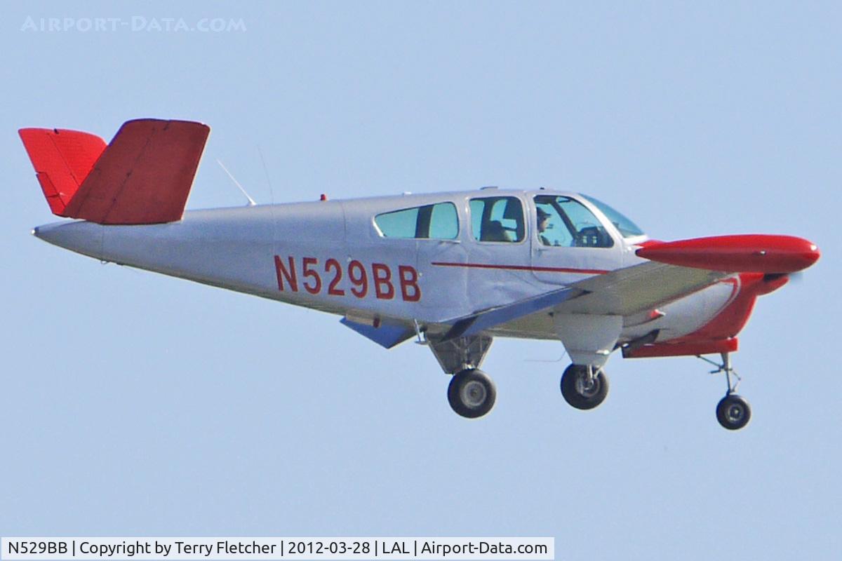 N529BB, 1955 Beech F35 Bonanza C/N D-4250, At 2012 Sun N Fun
