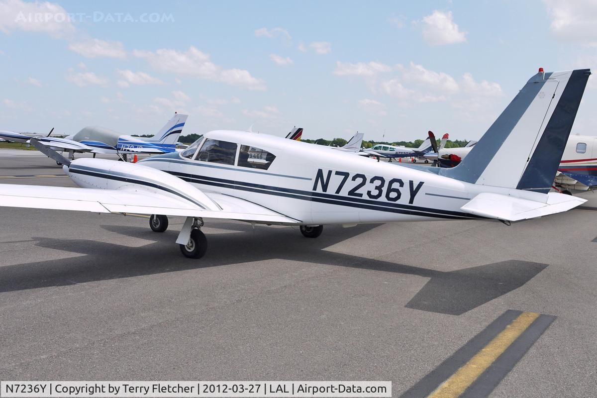 N7236Y, 1964 Piper PA-30 Twin Comanche C/N 30-260, At 2012 Sun N Fun