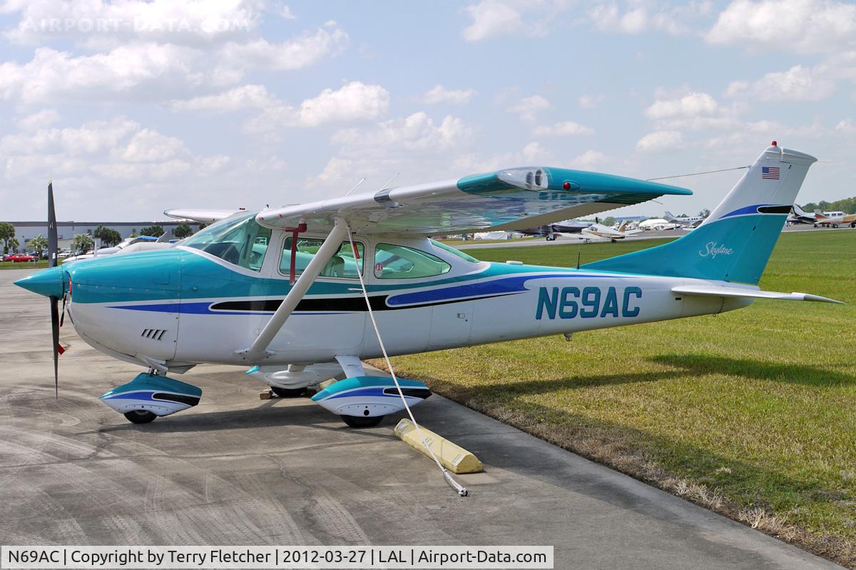 N69AC, 1969 Cessna 182N Skylane C/N 18260134, At 2012 Sun N Fun