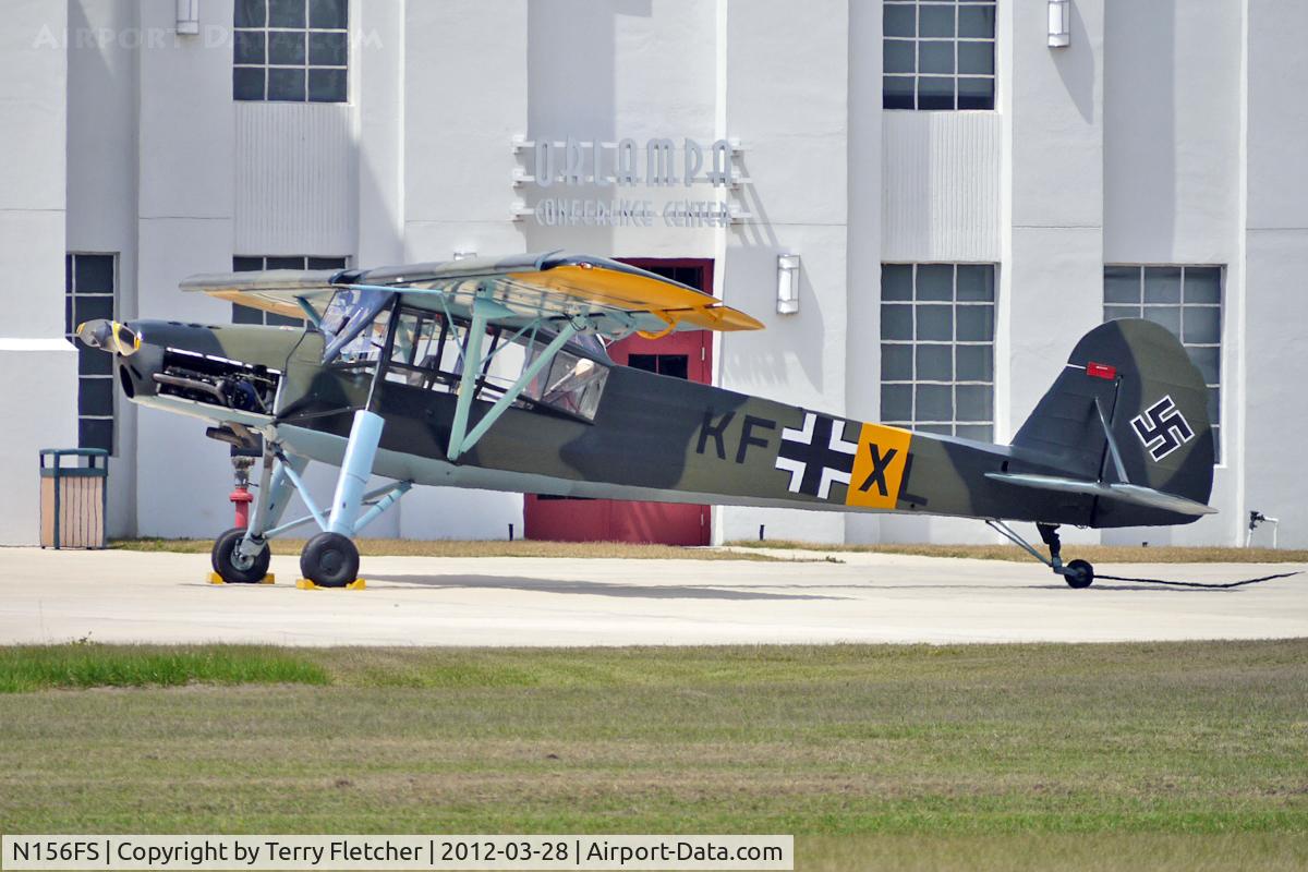 N156FS, 1942 Fieseler F1-156-C2 Storch C/N 4642, At Flight of Fantasy Museum