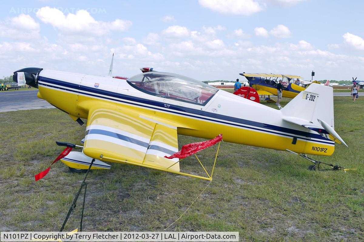 N101PZ, 1998 Giles G-202 C/N G-202-004, At 2012 Sun N Fun